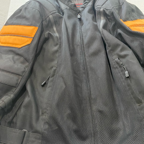 BILT Blaze 2 Motorcycle Mesh Jacket Size M + Full Back, Elbows, Shoulders Armors - Picture 6 of 11